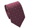 Cravate Bordeaux à Motif Paisley