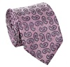 Cravate Cachemire Rose en Soie Naturelle