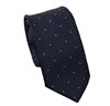 Corbata Cadete Azul Motas Blancas