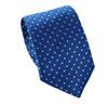 Cravate Cadet Bleu Royal à Pois