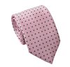 Cravate Rose à Pois Cadet