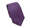 Cravate Cadet en Soie Bleu Royal Bicyclettes