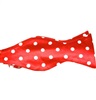 Cravate à Nœud Rouge à Pois Blancs