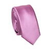 Cravate Étroite Mauve