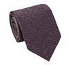 Cravate en Laine Couleur Aubergine
