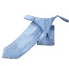 Cravate Enfant Bleu Ciel Fleurs