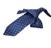 Cravate Enfant Bleue à Pois Blancs