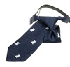 Corbata Niño Azul Marino con Ositos Blancos