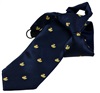 Cravate Enfant Bleu Marine avec Canards