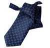 Cravate Enfant Bleu Marine Paisley Ciel