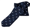 Cravate Enfant Bleu Marine Tortues