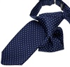 Cravate Enfant Bleue Pois Blancs