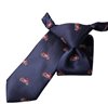 Cravate Enfant Bleue Motifs de Motos