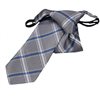 Cravate Enfant Carreaux Gris