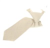 Cravate Enfant Carreaux Vichy Sable