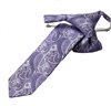 Cravate Enfant Paisley Violette