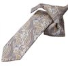 Cravate Enfant Paisley Ocre et Gris
