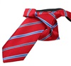 Cravate Enfant Rayures Rouge et Bleu