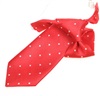 Cravate Enfant Rouge à Pois Blancs