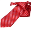 Cravate Enfant Rouge Pois Bleus
