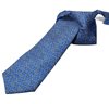 Cravate Enfant Soie Bleue France Paisley