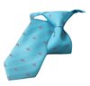 Cravate Enfant Soie Turquoise Vespas