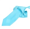 Cravate Enfant Turquoise à Pois Blancs