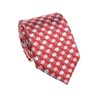 Cravate Pois Grenat en Soie Naturelle