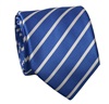 Cravate Rayures Bleu Royal