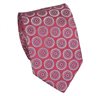 Cravate Rouge Corail Rosace