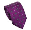 Cravate en Soie Magenta Design Florence