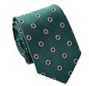 Cravate en Soie Vert Design Florence