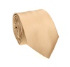 Cravate et Mouchoir Beige
