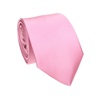 Cravate et Mouchoir Rose