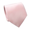 Cravate et Mouchoir Rose Pâle