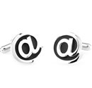 Boutons de Manchette Arrobase @