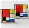 Mondrian Boutons de Manchette