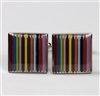 Boutons de Manchette Op Art Couleurs