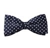 Noeud Papillon Bleu Marine Cachemire Ciel