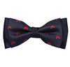 Noeud Papillon Bleu Marine Voitures Rouges