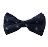 Noeud Papillon Bleu Marine avec Motifs Chevaux Bleus