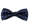 Noeud Papillon Bleu Marine Pois Célestes