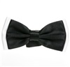 Noeud Papillon Bicolore Blanc et Noir