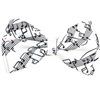 Noeud Papillon Blanc Mozart