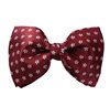 Noeud Papillon Bordeaux Marguerites