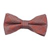 Noeud Papillon Carreaux Orange et Gris