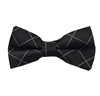 Noeud Papillon Carreaux Noir