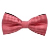 Noeud Papillon Carreaux Rouges et Blancs
