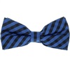 Noeud Papillon Vichy Bleu Ciel et Noir