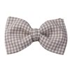 Noeud Papillon Carreaux Vichy Beige